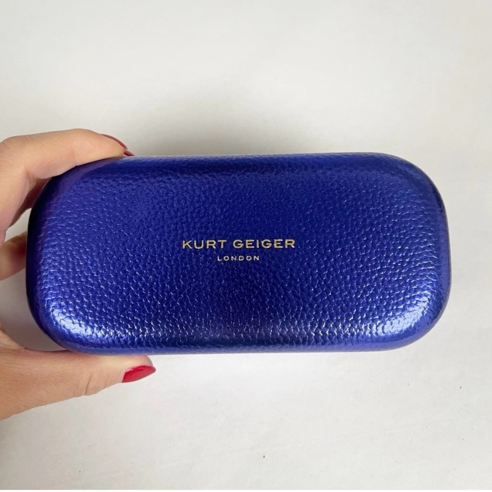 Kurt Geiger Shoreditch Royal Blue Eyewear Case